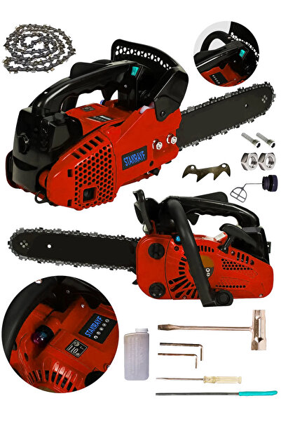 stanrayf Alman 12Hp 52CC Titanyum Piston Turbo Benzinli Dal Budama Ağaç Odun ...
