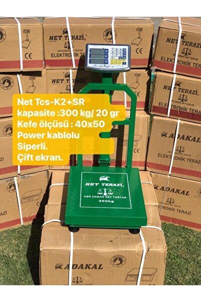 NET 300 Kg 20 gr Hassasiyetli Siperli Terazi