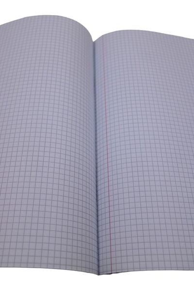 Mynote Neon A4 80 - Leaf Checkered Plastic Notebook