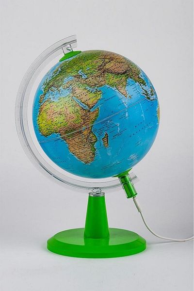 Gürbüz Globe Modern Physical Lighted 26 Cm