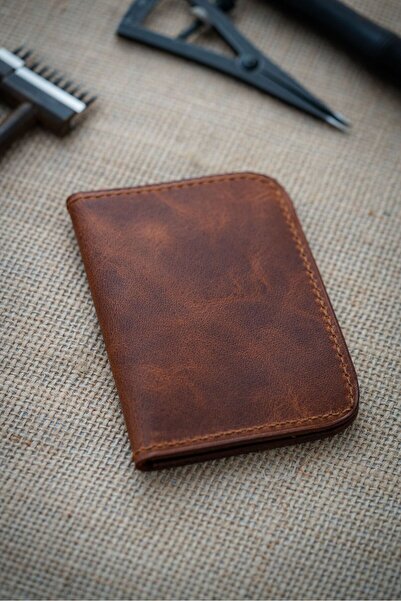 Jenny Daphne 11x8 см, 100% ручної роботи шкіряний гаманець