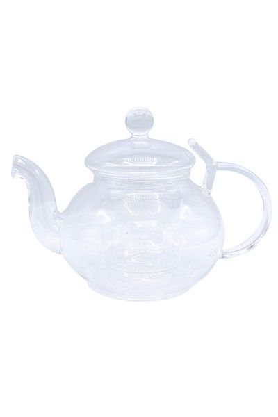Bin-Shihoun Abomar Heat Resistant Glass Teapot Clear
