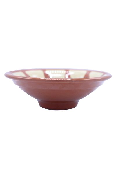 Bin-Shihoun Abomar Melamine Soup Dish Brown/Beige