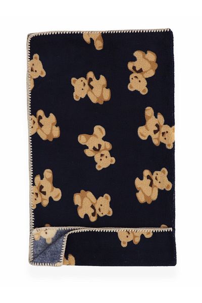 Bebitof Cute Wellsoft Blanket with Bear Pattern