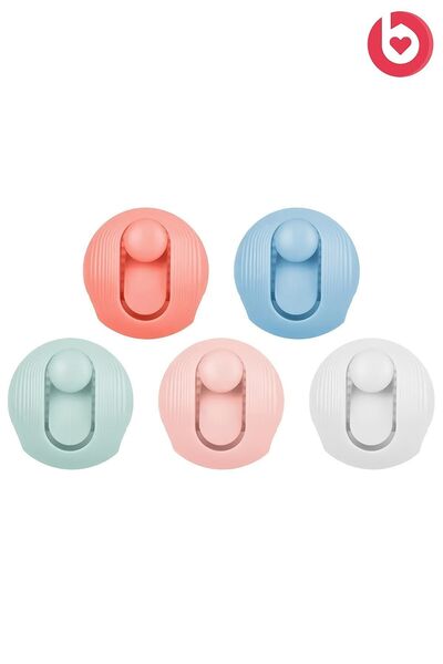 bizimevde 8'li Paket Çarşaf Yorgan Sabitleyici Klips - Pembe