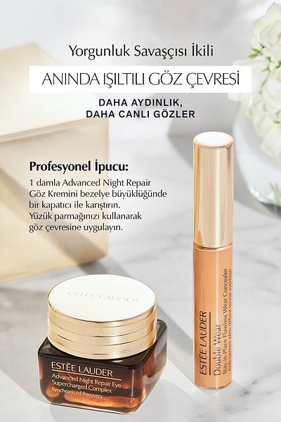 Estee Lauder 3W Medium Double Wear Flawless Concealer - Warm Concealer