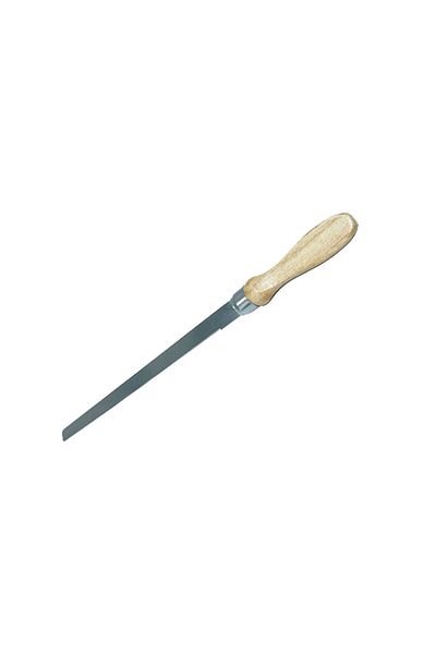AL-Sahah Cake Knife Stainless Steel With Wooden Handle 20x10x1cm - Silver
