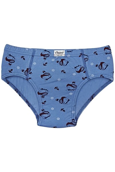 Onurel Πολύχρωμο εσώρουχο Lycra με μοτίβο πλοίου 5 συσκευασιών