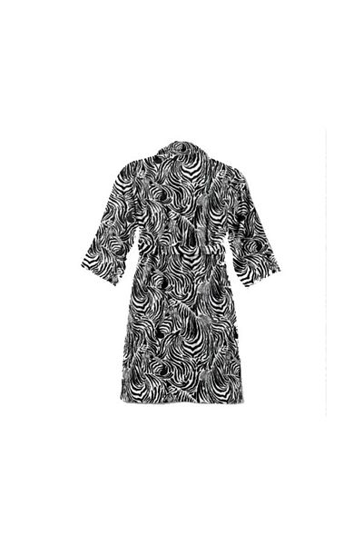 FARM ANİMALS Μπουρνούζι ενηλίκων Unisex με σχέδιο Zebra
