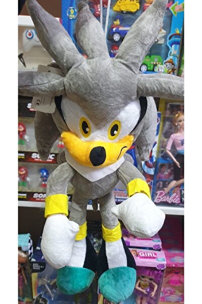 Hepsilazım Orijinal Ithal Kumaş Sonic Peluş Oyuncak 40 Cm Shadow Echidna Knuc...