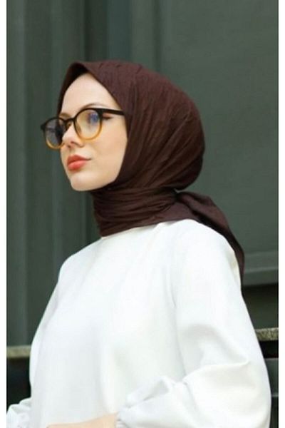 HAR-UM Ticaret Hijab Women's Bamboo Scarf Brown
