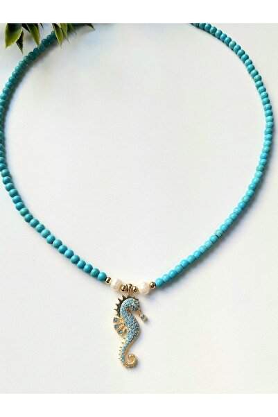 Lilamor Deniz Atı Kolye