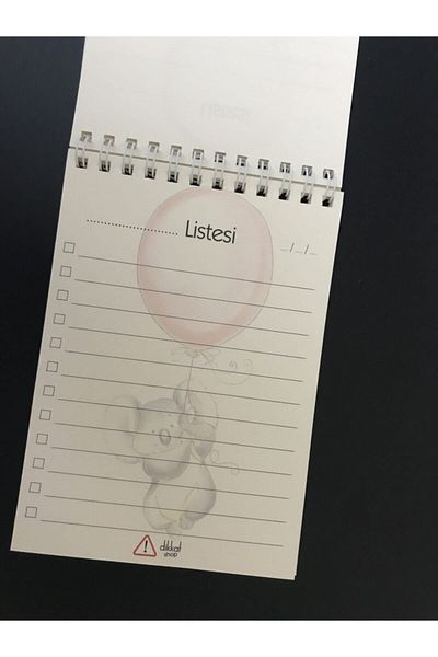 Dikkat Ajans To Do List Notebook (64 PAGE) 2 Pcs