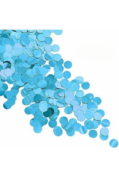 turkuaz parti MAVİ BALON PULU KONFETİ ŞEFFAF BALON SÜSLEME CİNSİYET PARTİSİ