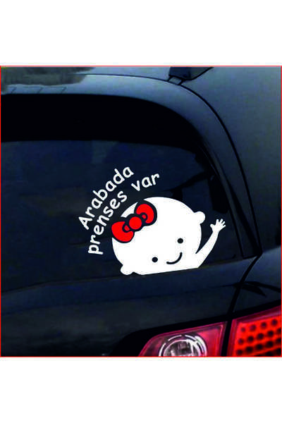 Atagrafi Reklam ARABADA PRENSES VAR STİCKER