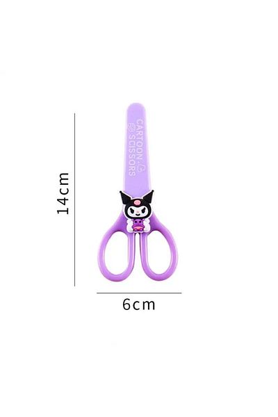 synshop Sanrio Kuromi Mole Scissors Korean Japanese Stationery Gift