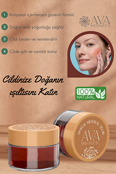 AvA Bio Cosmetics Doğal Mineral Allık