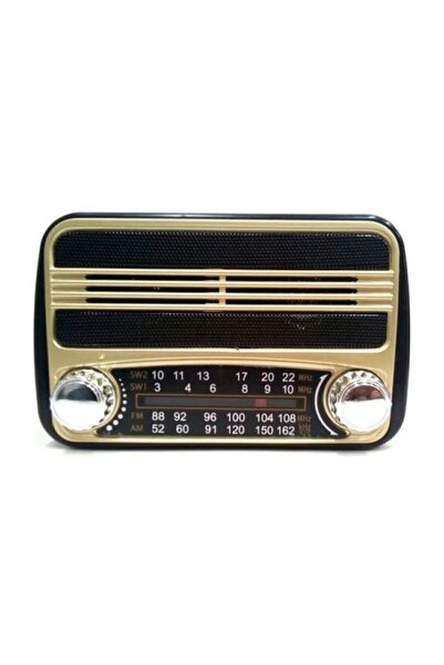 Genel Markalar Nostaljik Bluetoothlu Müzik Kutusu,3 Band Radyo, Usb, Sd, Mp3 ...