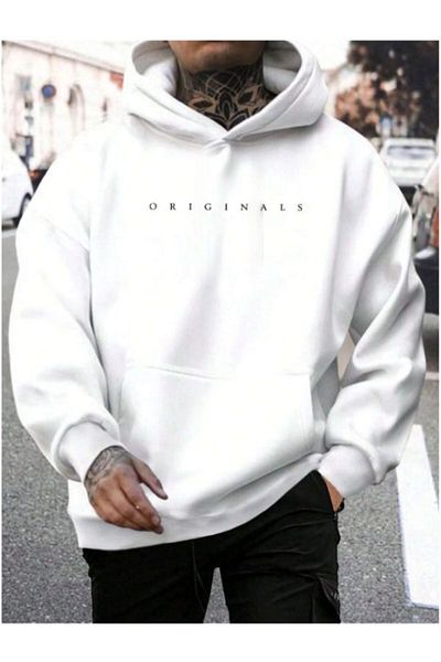 MOONBULL Ανδρικό φούτερ με κουκούλα Oversize - Originals Printed