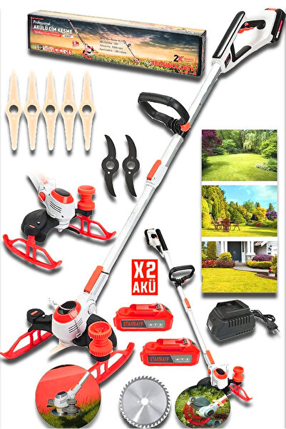 stanrayf Alman 999Vf 30Ah Bakır Sargı  Çelik Motor Dijital Çift Akülü Kenar O...