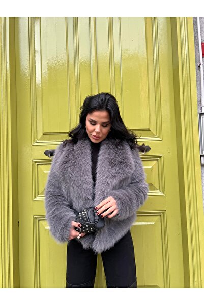 bymaestro woman Практична жіноча куртка зі штучного хутра