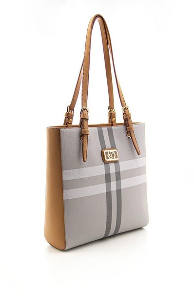 Silver Polo Γυναικεία τσάντα ώμου Silver & Polo A.Grey - A.Taba SP1096