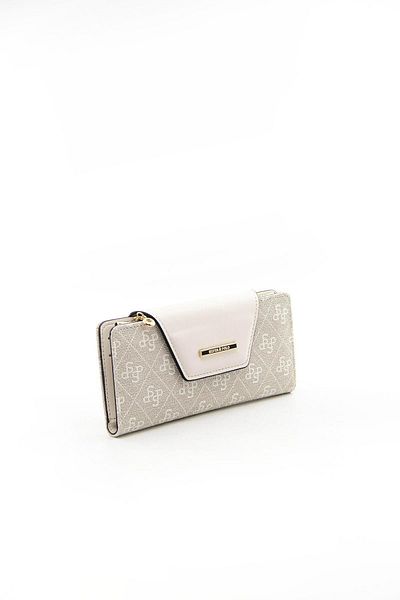 Silver Polo Bone Nv1114 Stone Colored Women's Wallet