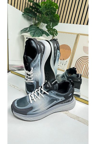 Nstil Pantofi de sport casual pentru bărbați, alb, negru, cu șireturi, cu talpă groasă, pantofi sport confortabili 4267