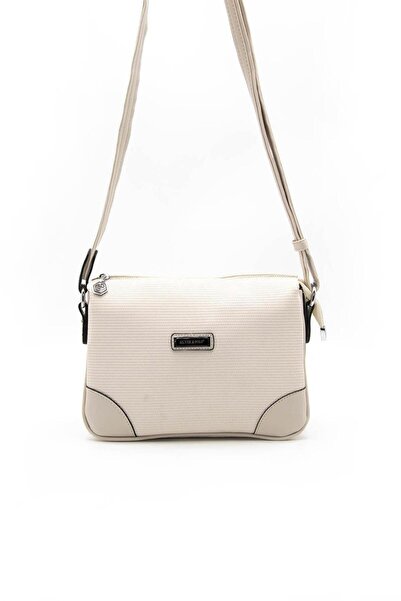 Silver Polo حقيبة كروس نسائية بيج Nv784 - بيج