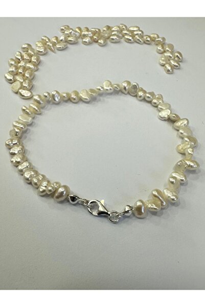 DURAN TAKI TASARIM Hakiki İnci Gümüş Bileklik