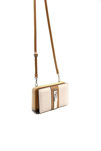 Silver Polo A.taba Nv1138 Beige Women's Strap Wallet