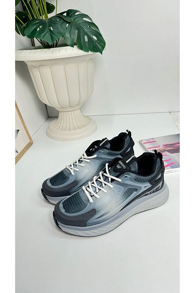 Nstil Pantofi de sport casual pentru bărbați, alb, negru, cu șireturi, cu talpă groasă, pantofi sport confortabili 4267