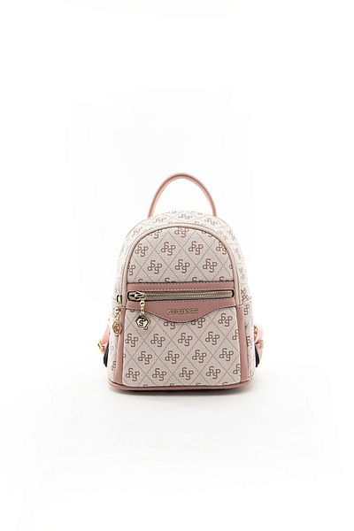 Silver Polo Nv983 Model Pink and Salmon Color Women's Backpack