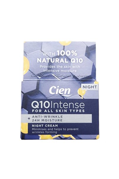 Cien Q10 Gece Kremi Anti Yaşlanma Karşıtı 50 ml.