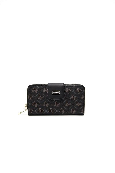 Silver Polo Black Copper Nv928 - Women's Wallet Card Holder