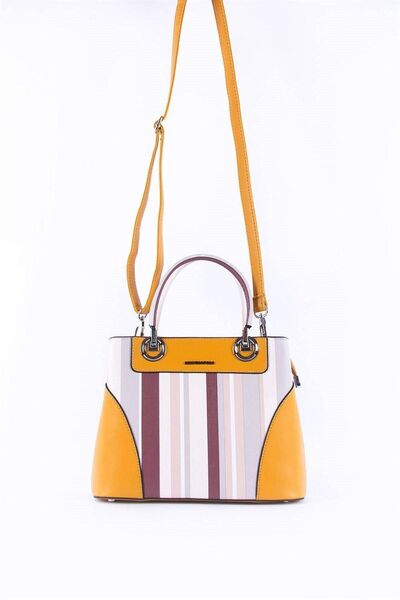 Silver Polo Модел Nv765 - Черна дамска чанта през рамо