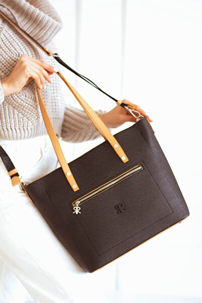 Polo Of Colors حقيبة كتف أنيقة واسعة الحجم بطول 28 سم وعرض 41 سم