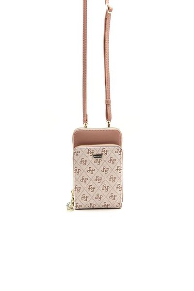 Silver Polo Salmon Pink Women's Wallet - Nv1011 Hanging Model