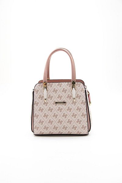 Silver Polo Salmon Pink Women's Handbag - Nv1136