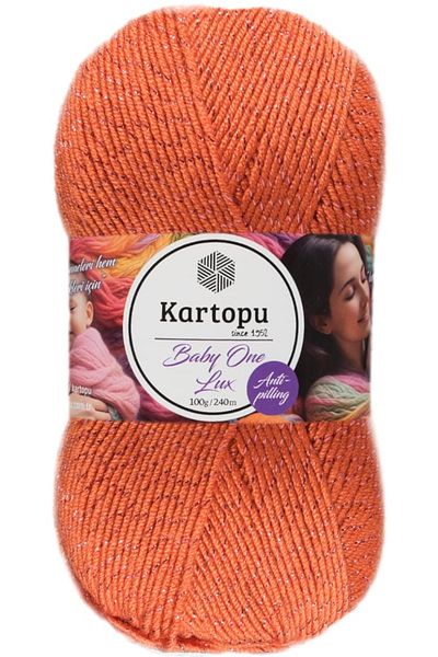 Kartopu Baby One Lux - Ασημί Μάλλινο Πλακάκι Μωρού K1210