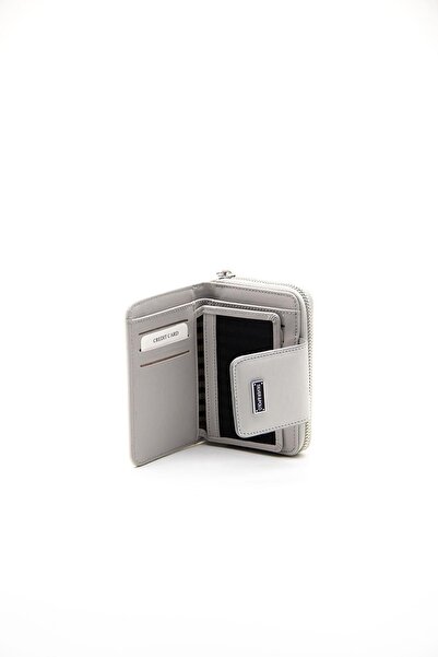 Silver Polo White - Gray Sp935 Women's Wallet Card Holder