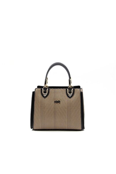 Silver Polo Nut-Black Sp1133 Women's Handbag