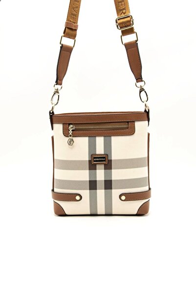 Silver Polo حقيبة كروس نسائية كريم - تابا SP1120