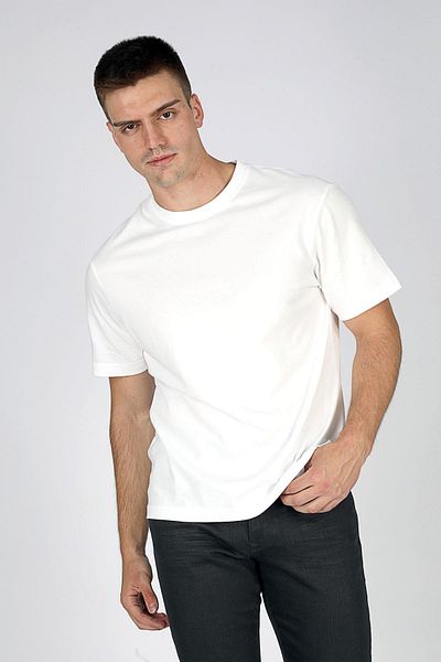 Lee Cooper Hevass Men's O Neck T-Shirt White