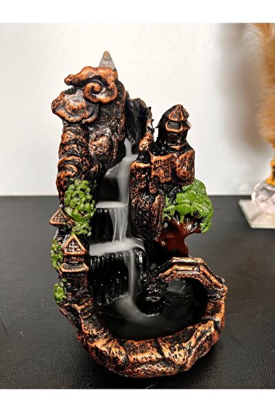 BİBEÇİK Köprülü Dağ Geri Akış Şelale Tütsülük 3 Adet Koni Hedıye