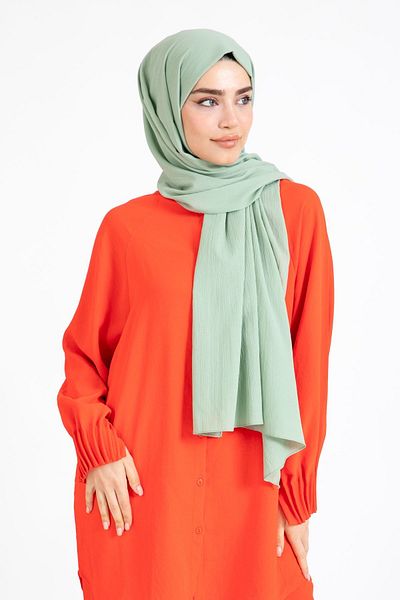 Hürremist Ladycolor Cotton Crepe Kraş Shawl Vps