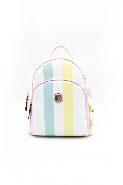 Silver Polo Liliac - Roz Nv1062 Femei rucsac