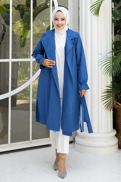 EBRUTESETTÜR Mobile Belted Elastic Trench Coat