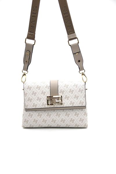 Silver Polo Bej - Sand Nv1009 Geantă Crossbody pentru femei