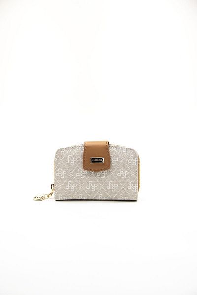 Silver Polo A.taba Nv874 Women's Wallet Card Holder - Stone